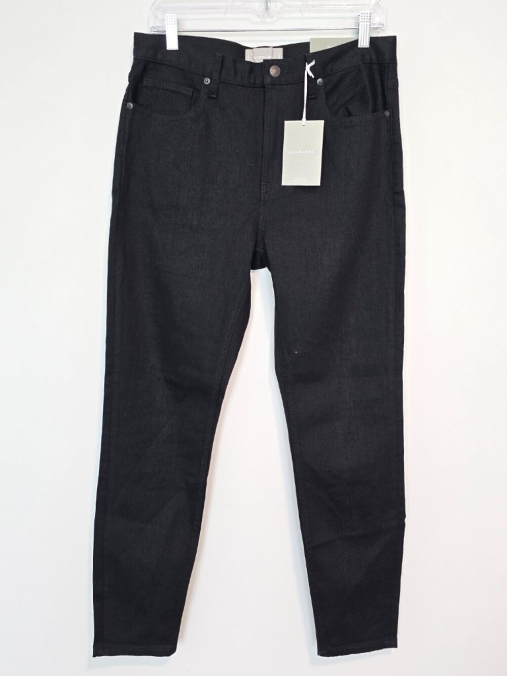 Everlane The High Rise Skinny Jeans Black Size 30 NWT